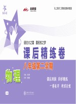 物理课后精练卷 八年级第二学期