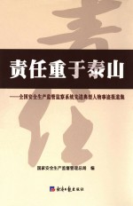 责任重于泰山 全国安全生产监管监察系统先进典型人物事迹报道集