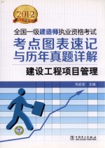 2012全国一级建造师执业资格考试考点图表速记与历年真题详解 建设工程项目管理
