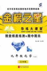 金榜之星 导练大课堂 化学 八年级 上 人教版