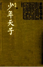 茅盾文学奖书系 少年天子