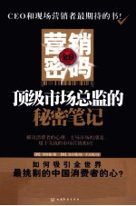 营销密码 顶级市场总监的秘密笔记