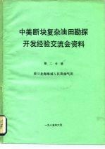 中美断块复杂油田勘探开发经验交流会资料 第2分册 荷兰北海海域X区块油气田