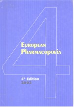 EUROPEAN PHARMACOPOEIA Fourth Edition