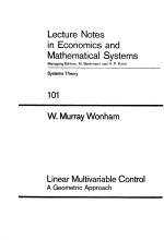 LINEAR MULTIVARIABLE CONTROL