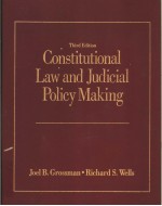 Constitutional Law and Judicial Policy Making