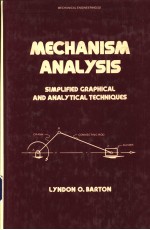 Mechanism analysis:Simplified Graphical and Analytical Techniques