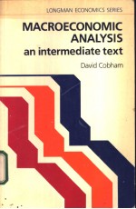 MACROECONOMIC ANALYSIS:an intermediate text
