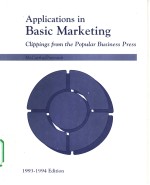 Applications in Basic Marketing:Clippings from the Popular Business Press