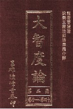 大智度论 第2册 卷21-40