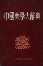 中国药学大辞典