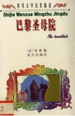世界文学名著精读 巴黎圣母院