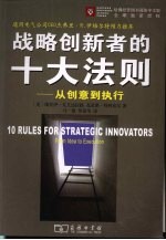 战略创新者的十大法则 从创意到执行