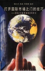 打开国际市场之门的技巧 国际市场营销案例研究