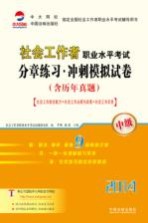 社会工作者职业水平考试分章练习 冲刺模拟试卷 中级 2014