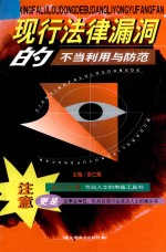 现行法律漏洞的不当利用与防范 上