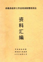 岳池县经济工作总结表彰暨培训会 资料汇编