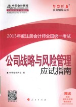 公司战略与风险管理应试指南