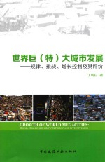 世界(特)大城市发展 规律、挑战、增长控制及评价
