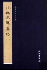 北魏元进墓志 洛阳新见墓志选