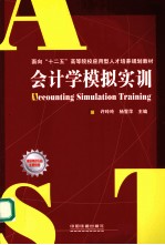 会计学模拟实训