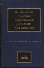 Handbook for Flue Gas Desulfurization Scrubbing With Limestone