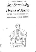 Poefics of Music:IN THE FORM OF SIX LESSONS