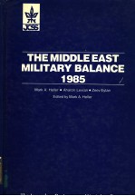 THE MIDDLE EAST MILITARY BALANCE 1985