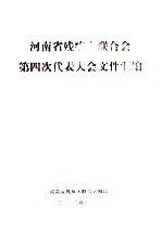 河南省残疾人联合会第四次代表大会文件汇编