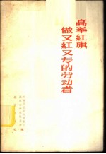 高举红旗做又红又专的劳动者