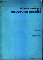 MODERN MATERIALS AND MANUFACTURING PROCESSES