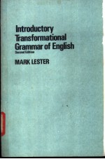 Introductory Transformational Grammar of English