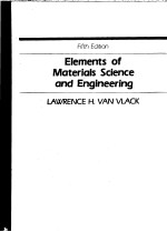 elements of materials science and engineering fifth edition
