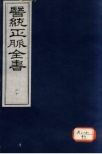 医统正脉全书 20