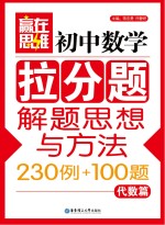 初中数学拉分题解题思想与方法230例+100题 代数篇