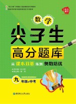 数学尖子生高分题库 从课本双基练到奥数培优 九年级+中考