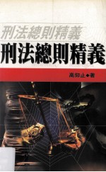 刑法总则精义概要