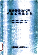 国外海洋油气田开发工程报告集 英国北海阿盖尔油田开发工程 英国北海莫林油田开发工程