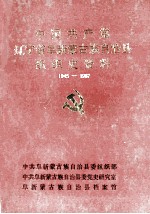 中国共产党辽宁省阜新蒙古族自治县组织史资料 1945-1987