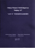 “北京+15”中国非政府妇女组织报告