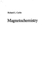 Magnetochemistry