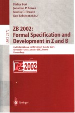 ZB 2002:Formal Specification and Development in Z and B