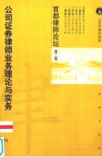 公司证券律师业务理论与实务