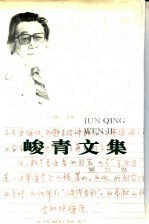 峻青文集 第3卷 长篇小说