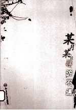 某月某日寻访不遇