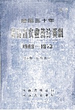 建国三十年河南省农业统计资料 1949-1979 第5册 开封地区