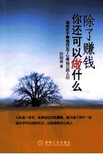 除了赚钱，你还可以做什么