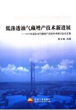 低渗透油气藏增产技术新进展 2005年国际油气藏增产改造学术研讨会论文集