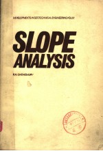 DEYELOPMENTS IN GEOTECHNICAL ENGINEERING VOL 22 SLOPE ANALYSIS