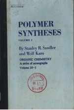 POLYMER SYNTHESES VOLUME I